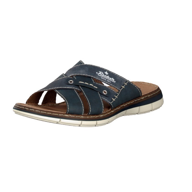 Pantufas Rieker 25199-14 Para Homem - Azuis